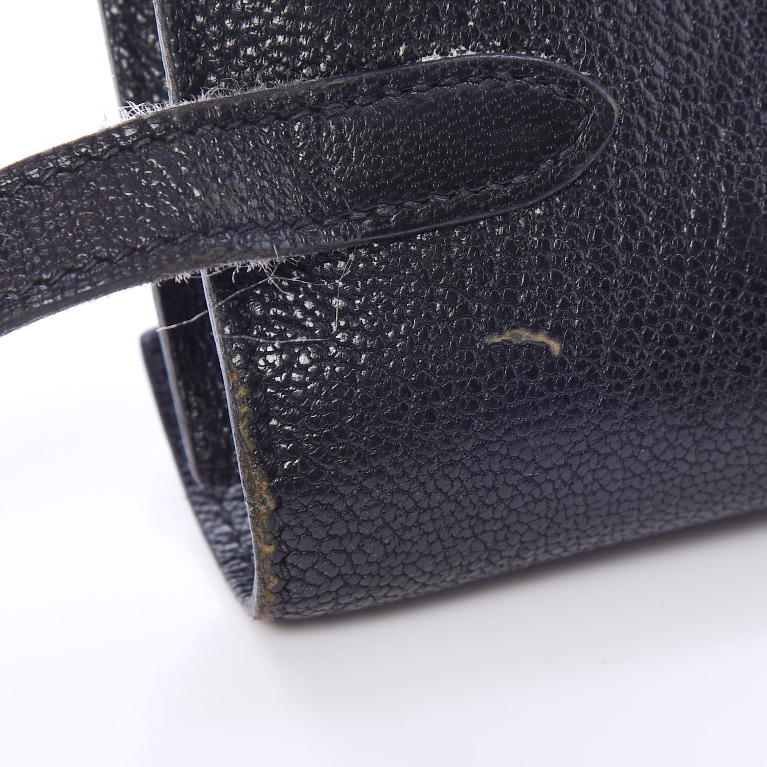Hermes Chevre Mysore Kelly Longue Wallet Black 14 of 16