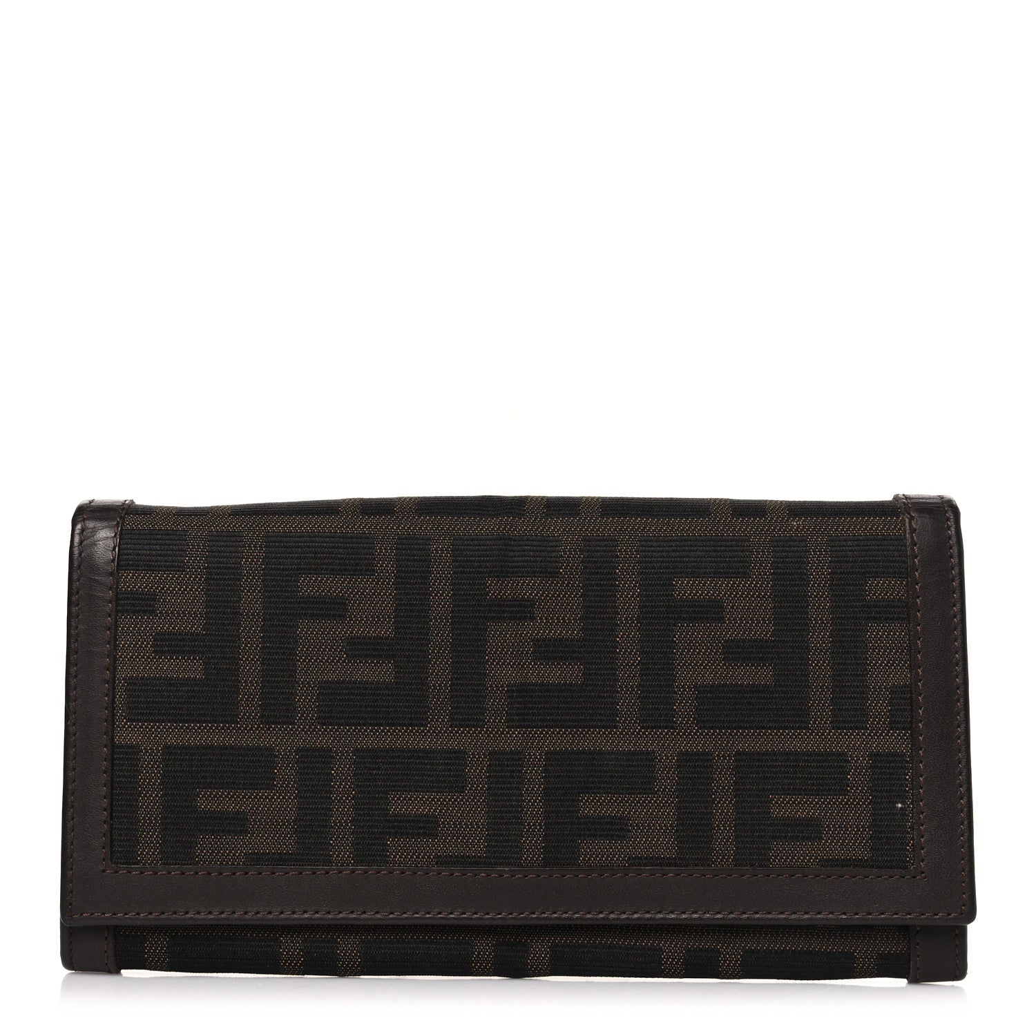 Fendi Zucca Wallet Tobacco 1 of 9