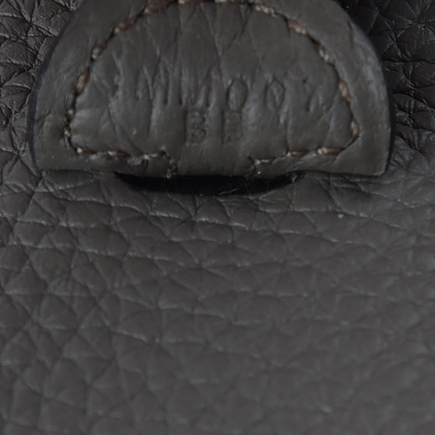 Hermes Taurillon Clemence Evelyne TPM Etain 8 of 11