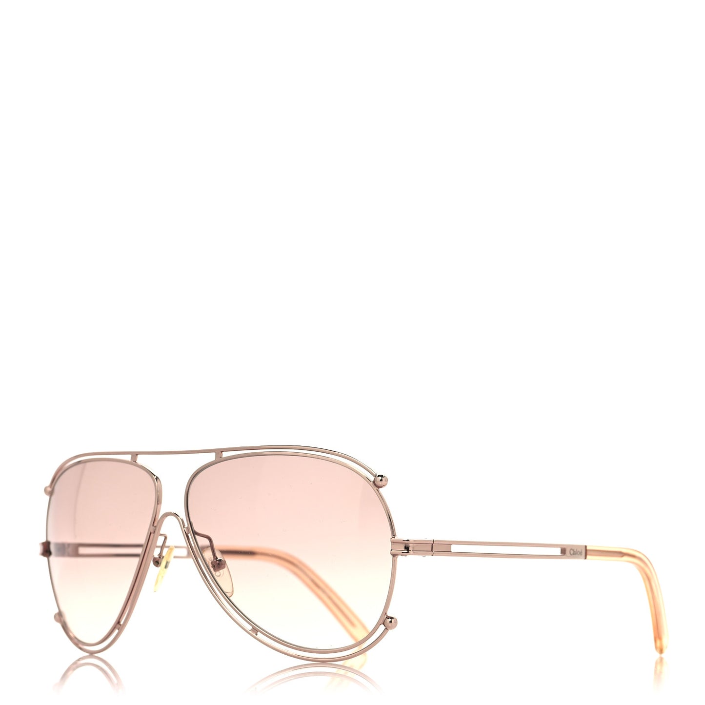Metal Aviator Sunglasses CE121S Pink