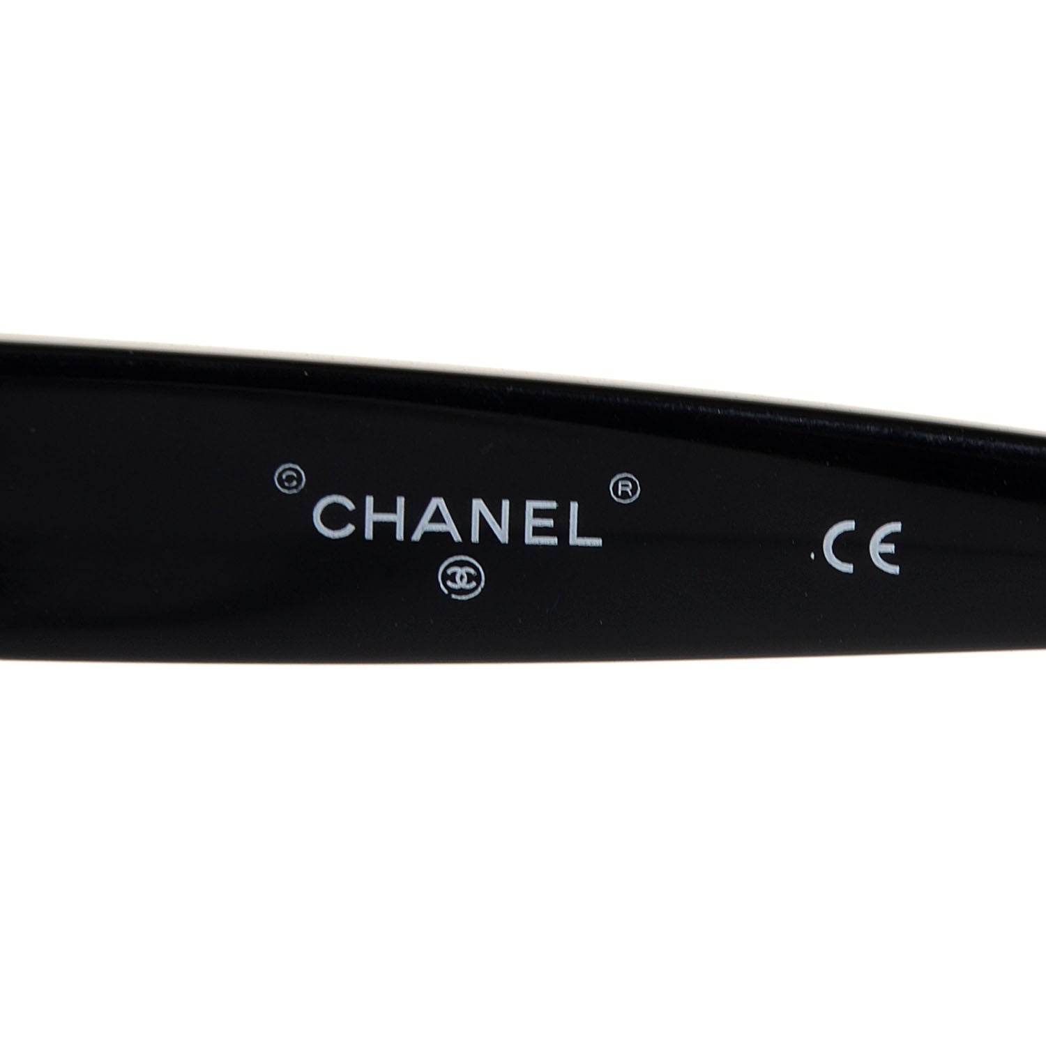 Chanel Cat Eye Polarized CC Sunglasses 40867 Black 5 of 6