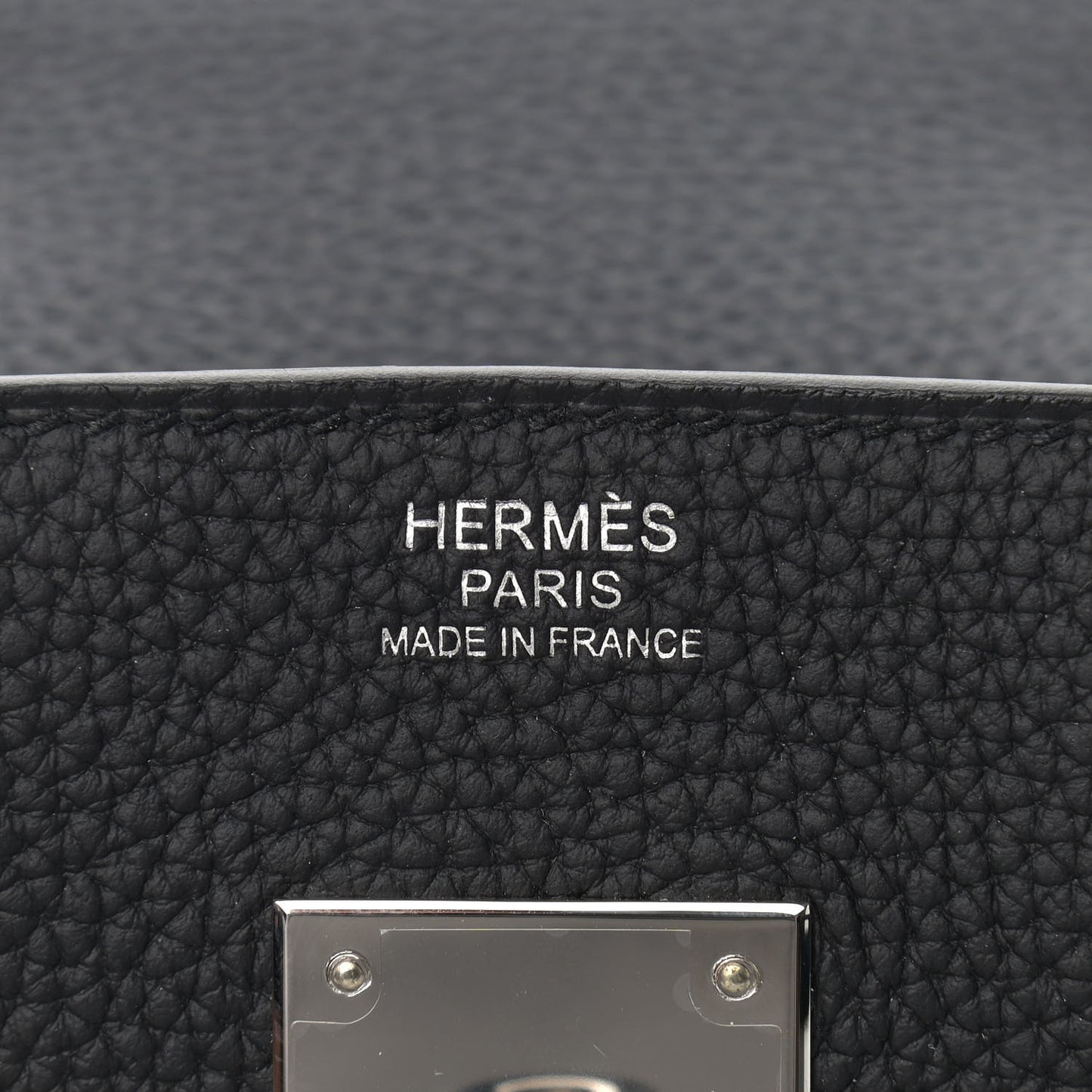 Togo Birkin 30 Black