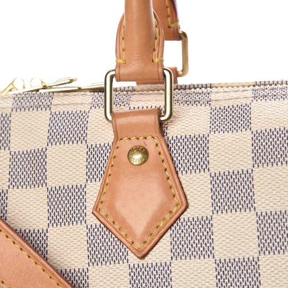Louis Vuitton Damier Azur Speedy Bandouliere 25 10 of 13