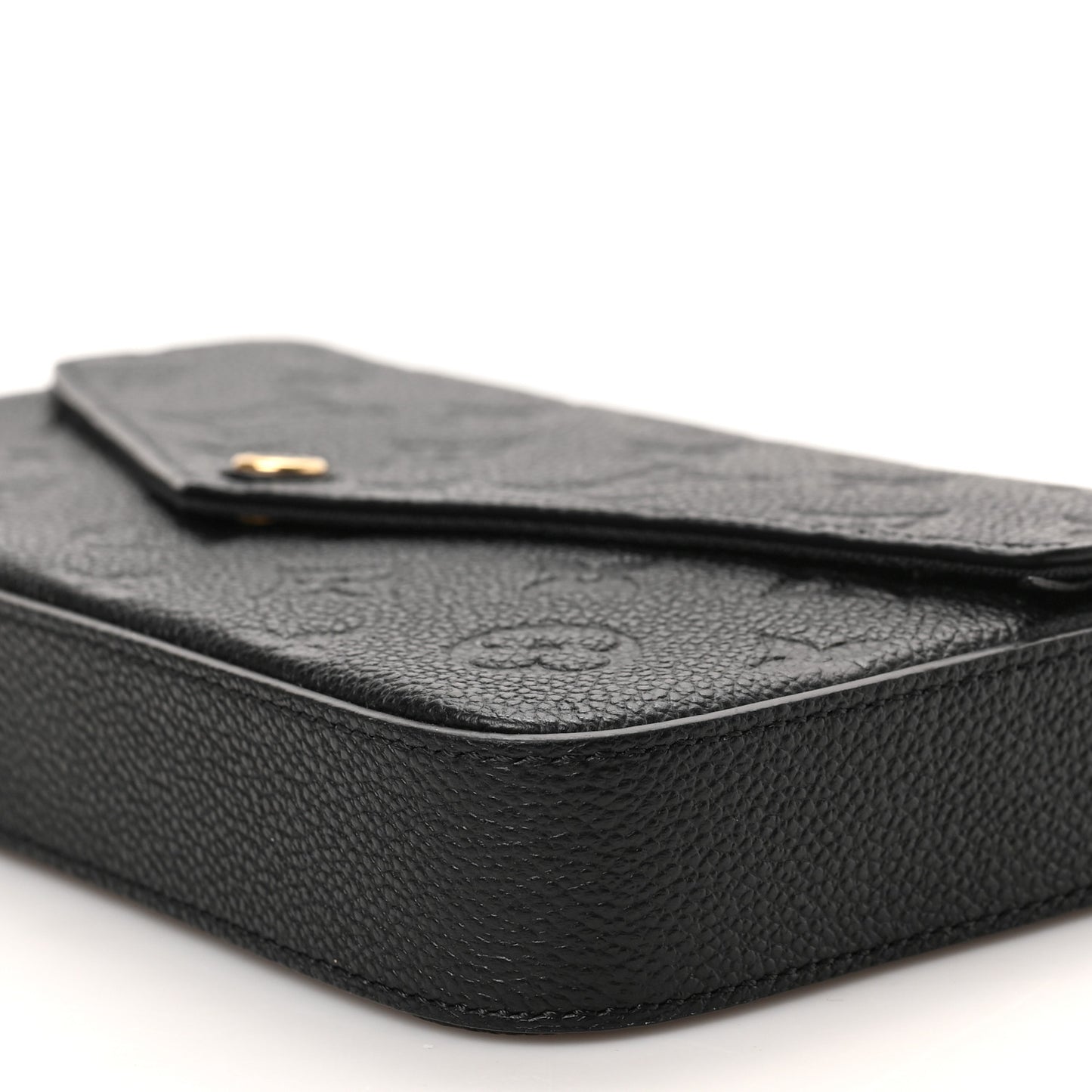 Empreinte Pochette Felicie Chain Wallet Black