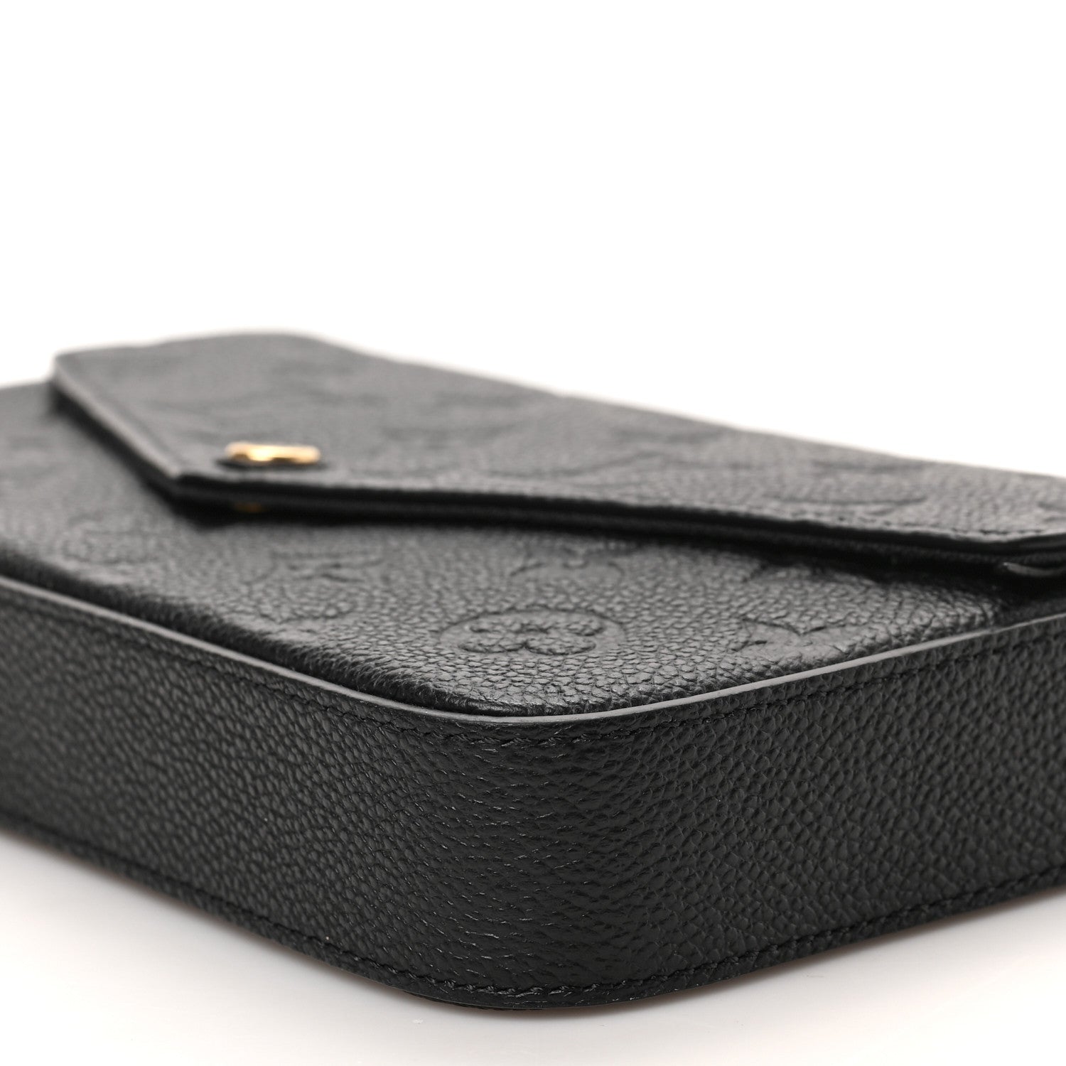 Louis Vuitton Empreinte Pochette Felicie Chain Wallet Black 9 of 9