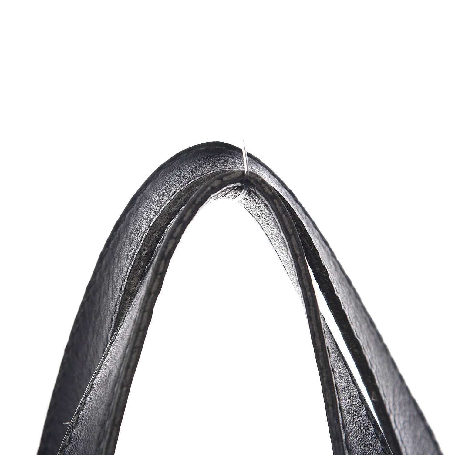 Gucci Calfskin Horsebit Embossed Large Tote Black 8 of 16