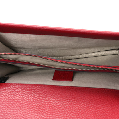 Gucci Dollar Calfskin Swarovski Crystal Small Dionysus Shoulder Bag Hibiscus Red 5 of 10