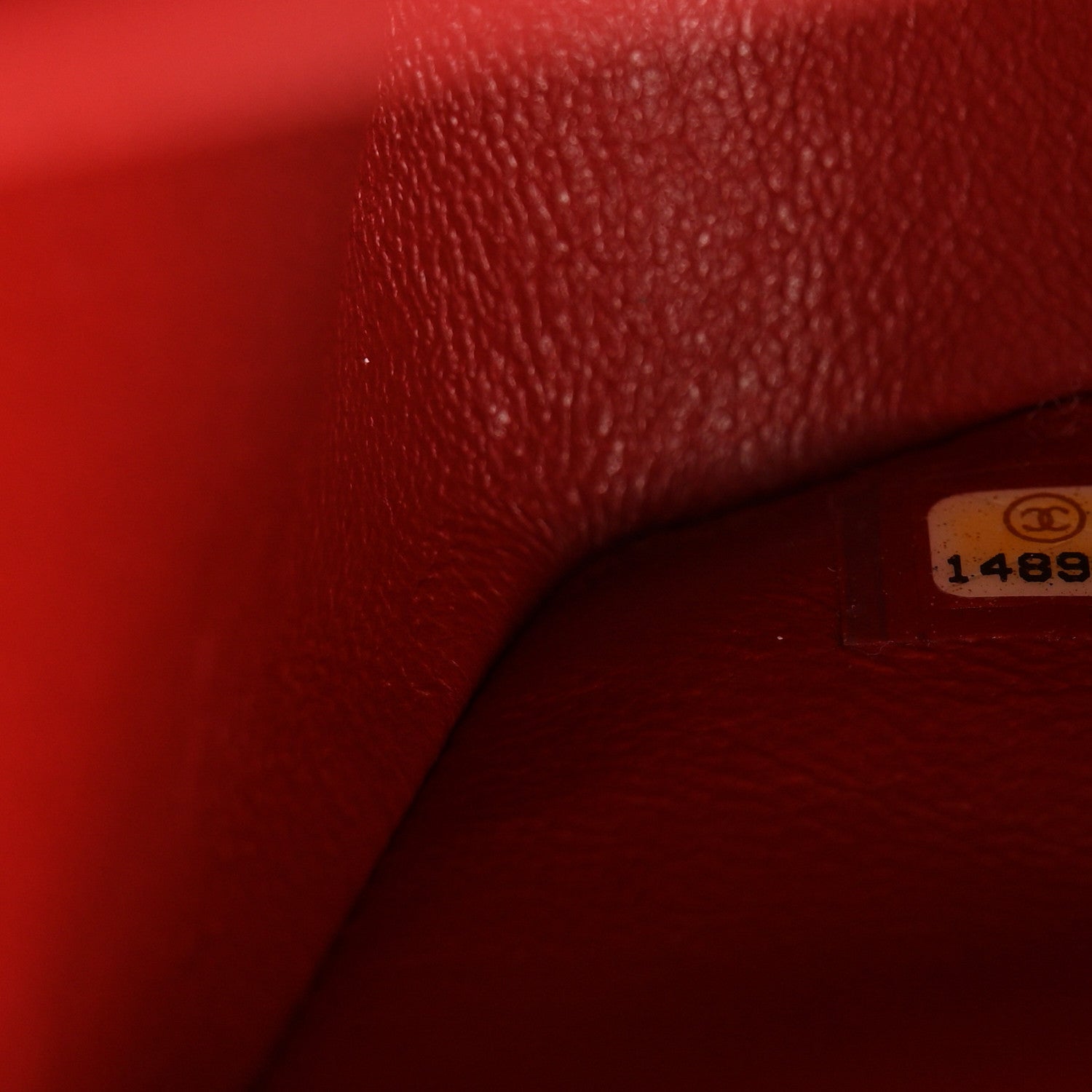 Chanel Caviar Quilted Jumbo Double Flap Dark Red 18 of 40