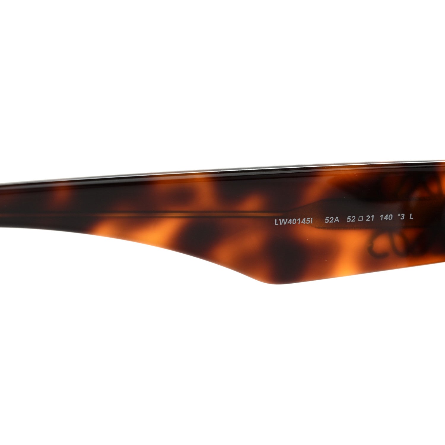 Loewe Acetate Cat Eye Sunglasses LW40145I Tortoise 5 of 6