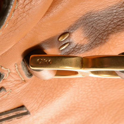 Chloe Calfskin Medium Marcie Satchel Brown Sugar 9 of 9