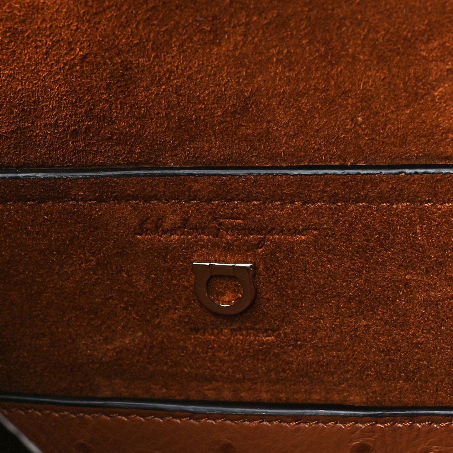 Ostrich Reverse Hobo Brown