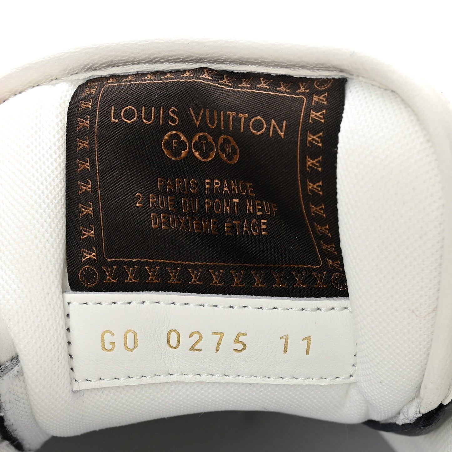 Lambskin Calfskin Monogram Mens Buttersoft Sneakers 11 Marine