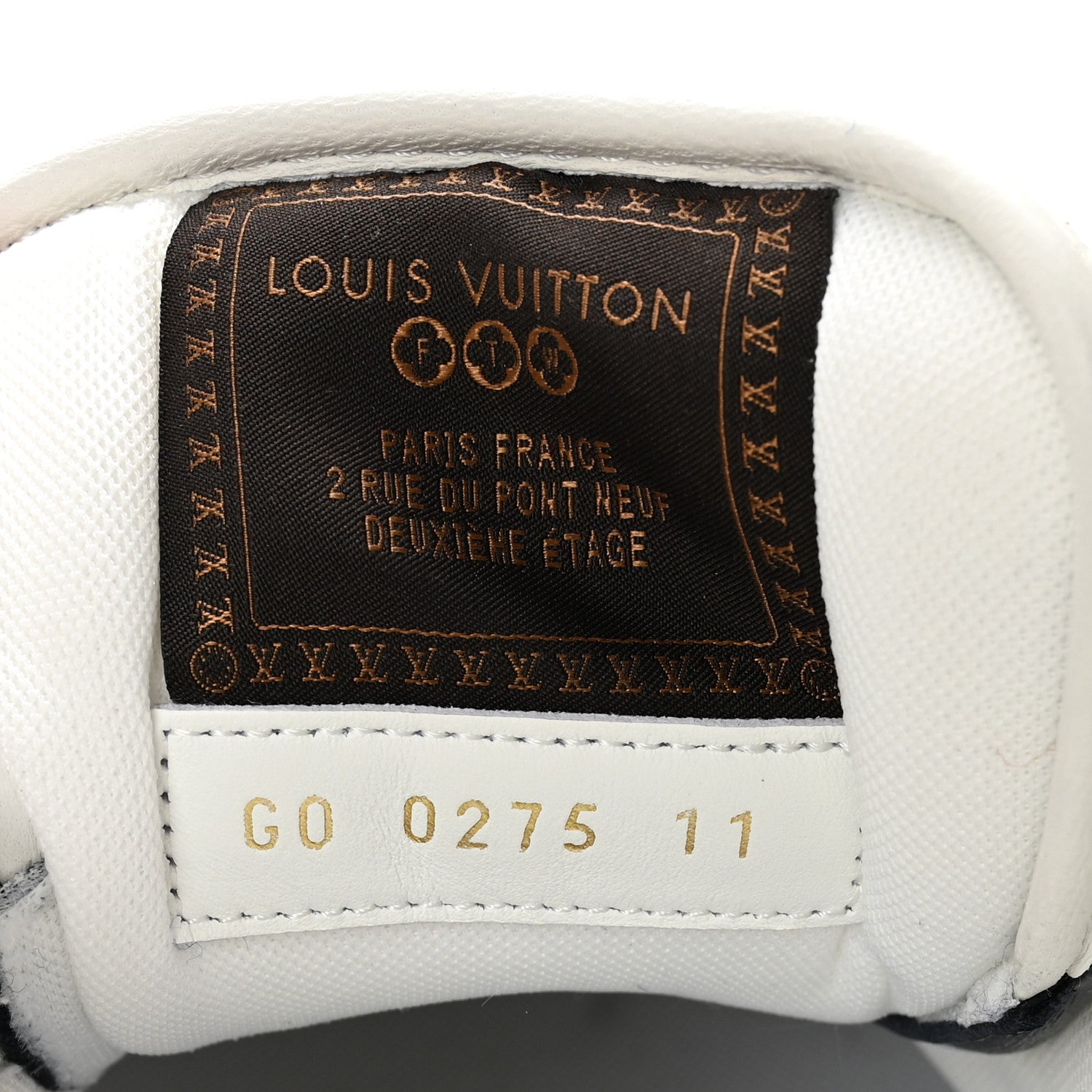 Louis Vuitton Lambskin Calfskin Monogram Mens Buttersoft Sneakers 11 Marine 9 of 10