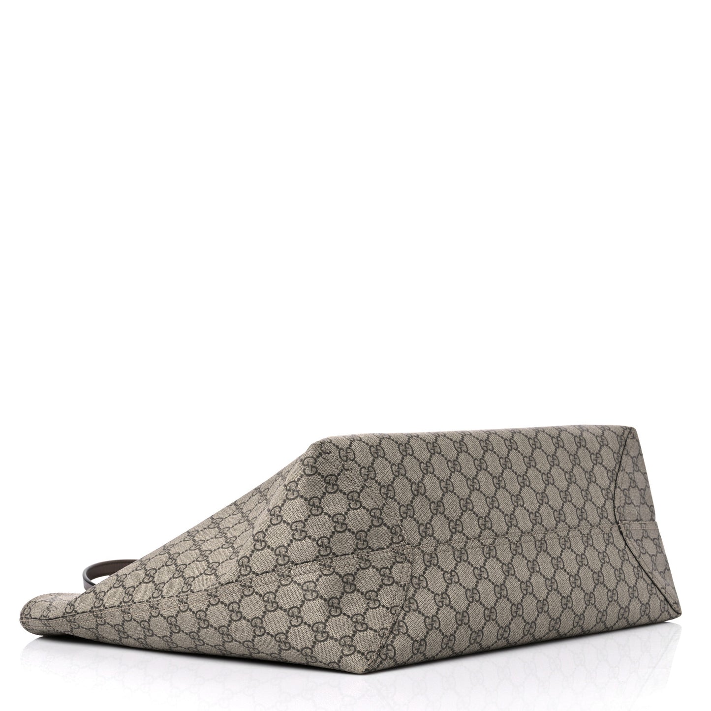 GG Supreme Monogram Medium Ophidia Shopping Tote Ebony