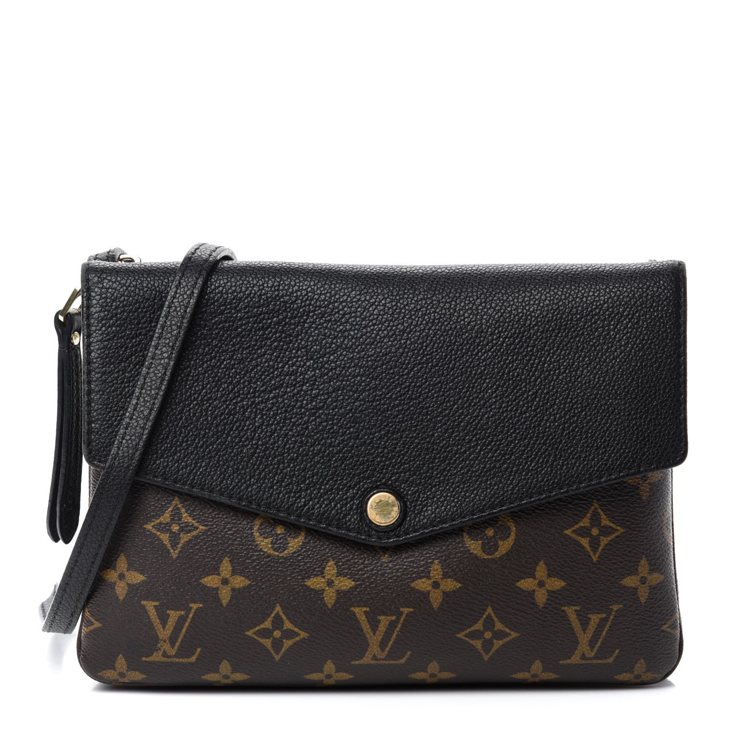 Louis Vuitton Monogram Twice Pochette Black 1 of 11