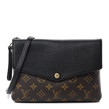 Louis Vuitton Monogram Twice Pochette Black 1 of 11