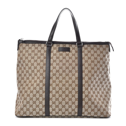 Gucci GG Monogram Large Joy Tote Bag Dark Brown 1 of 9
