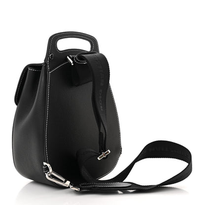Christian Dior Calfskin Saddle Backpack Black 3 of 10