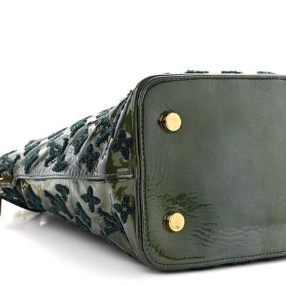 Louis Vuitton Patent Lambskin Fascination Lockit Vert Fonce 8 of 9