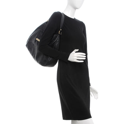 Gucci Guccissima Large New Ladies Web Hobo Black 2 of 9