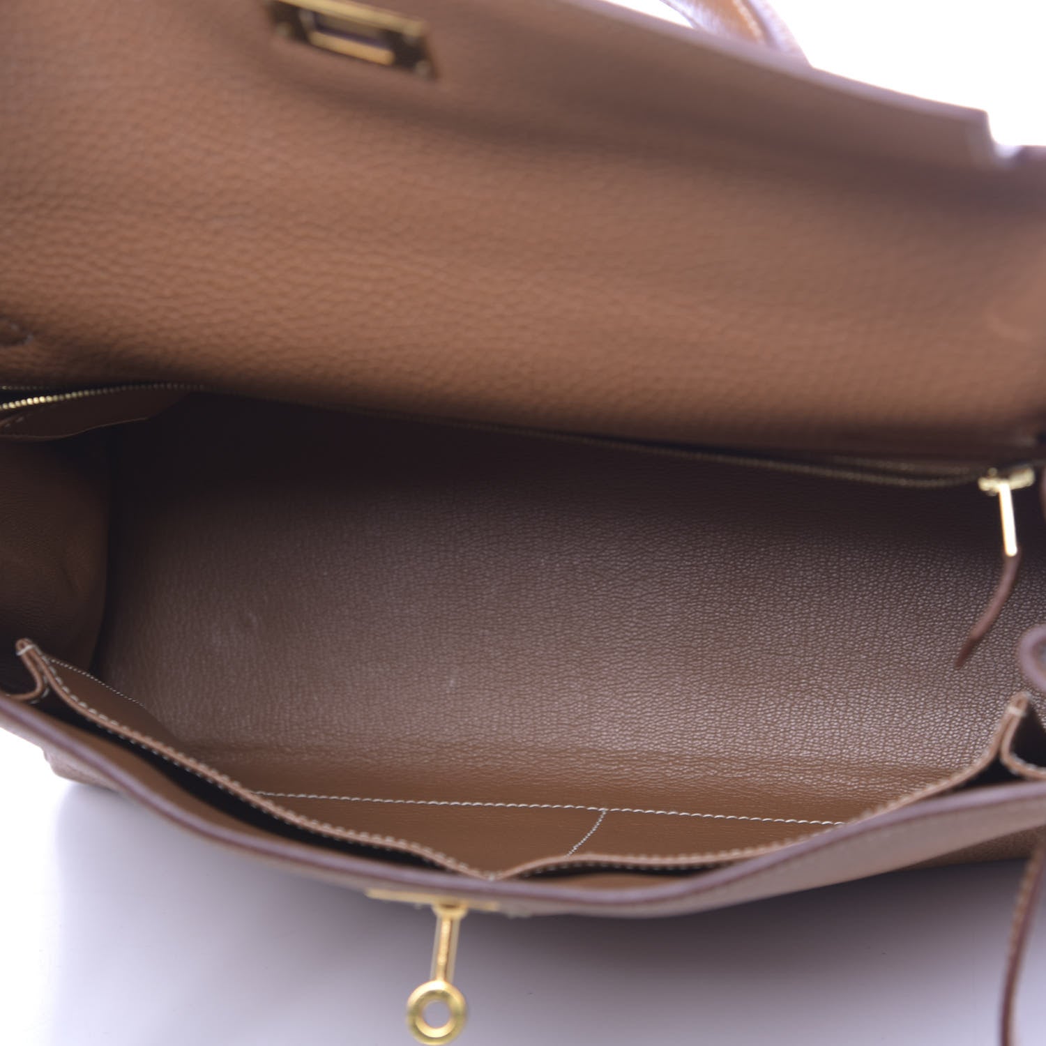 Hermes Togo Kelly Retourne 32 Gold 7 of 42