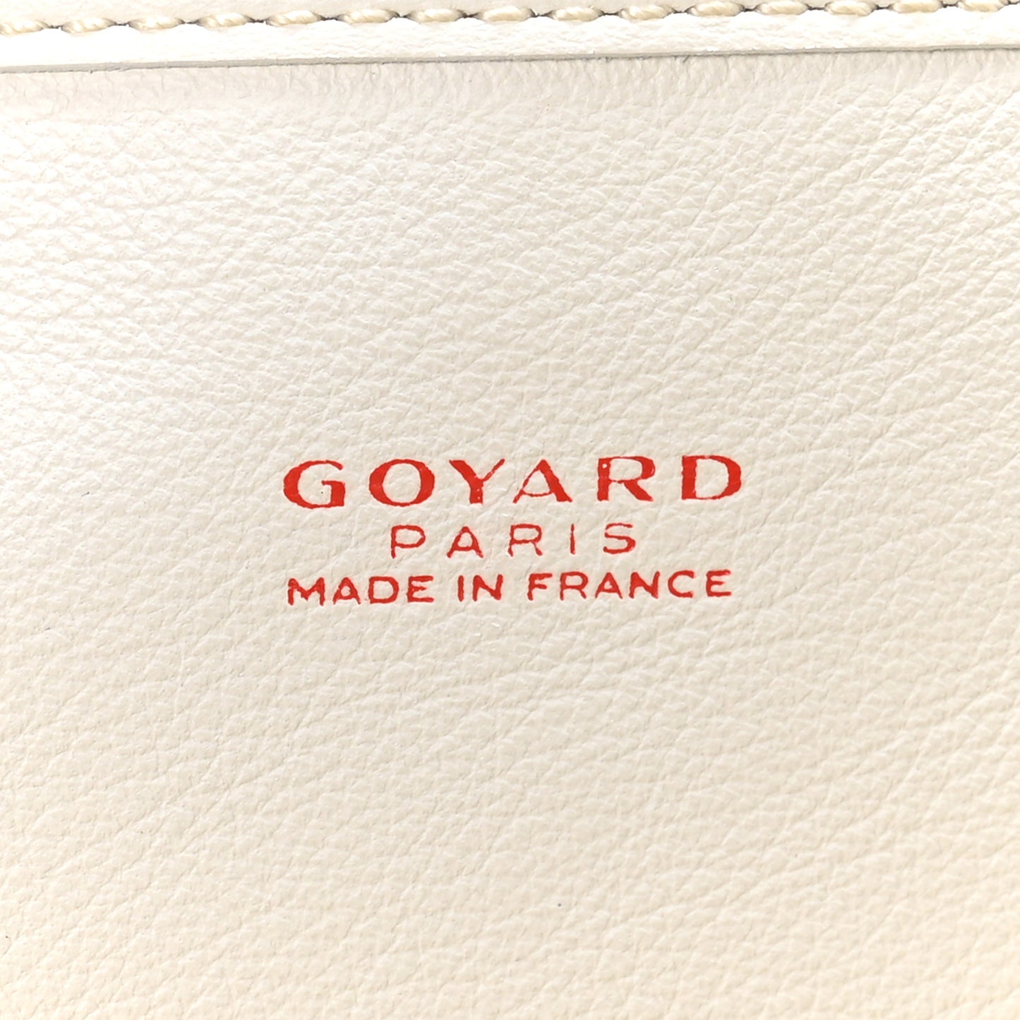 X PEANUTS Goyardine Reversible Anjou GM White