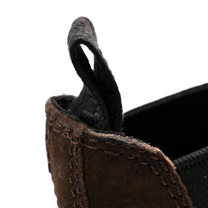 Miu Miu Suede Chelsea Boots 37.5 Dark Brown 12 of 14
