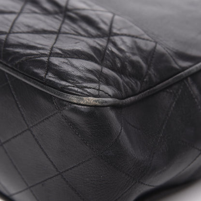 Chanel Lambskin Quilted Shoulder Bag Black 17 of 18