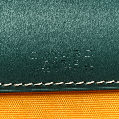 Goyard Goyardine Monte Carlo Bois Clutch Green 6 of 6