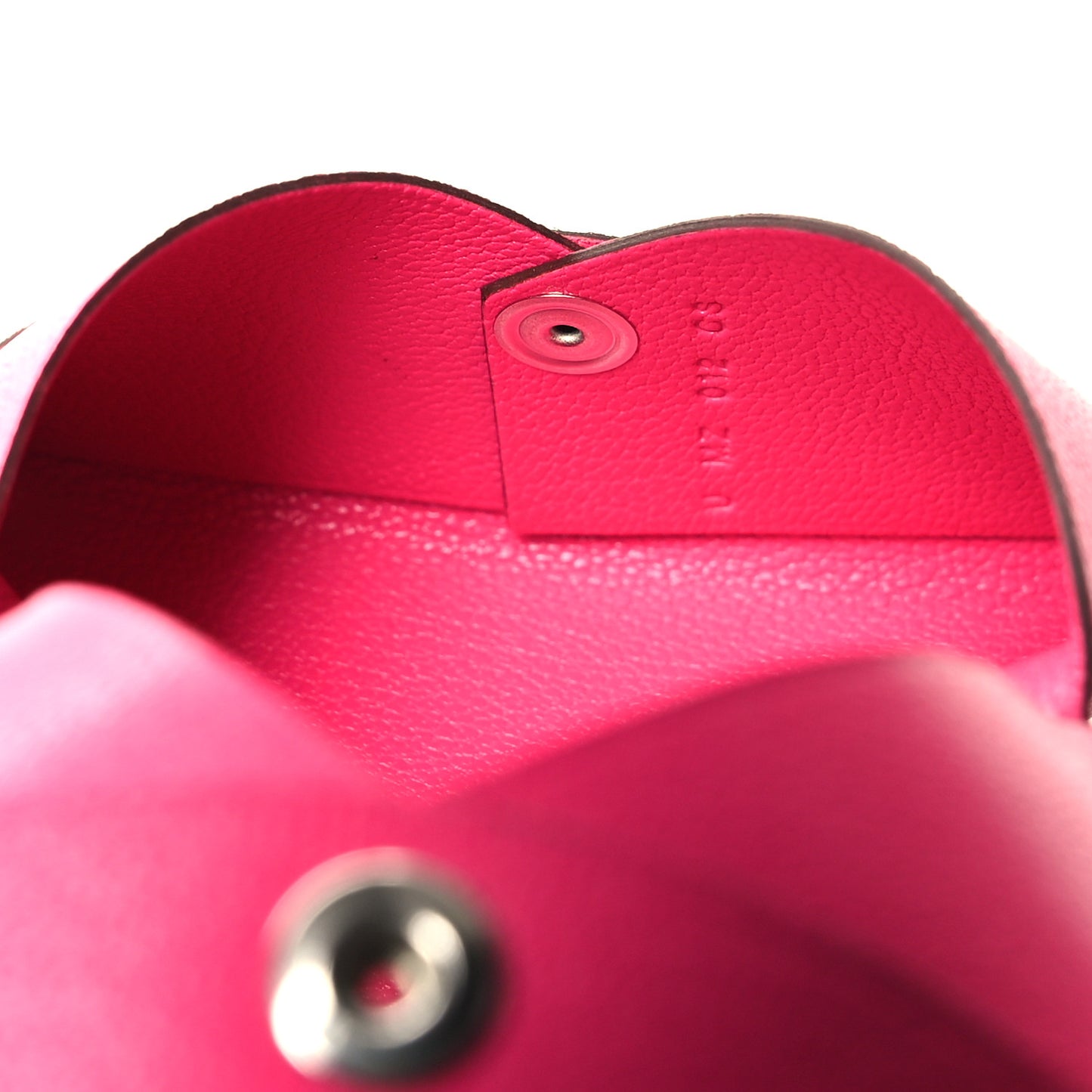 Chevre Chamkila Calvi Card Case Rose Pop