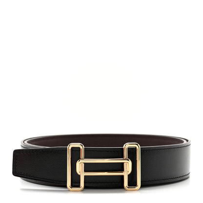 Hermes Box 135 Togo 38mm Royal Belt Black Chocolate 1 of 7