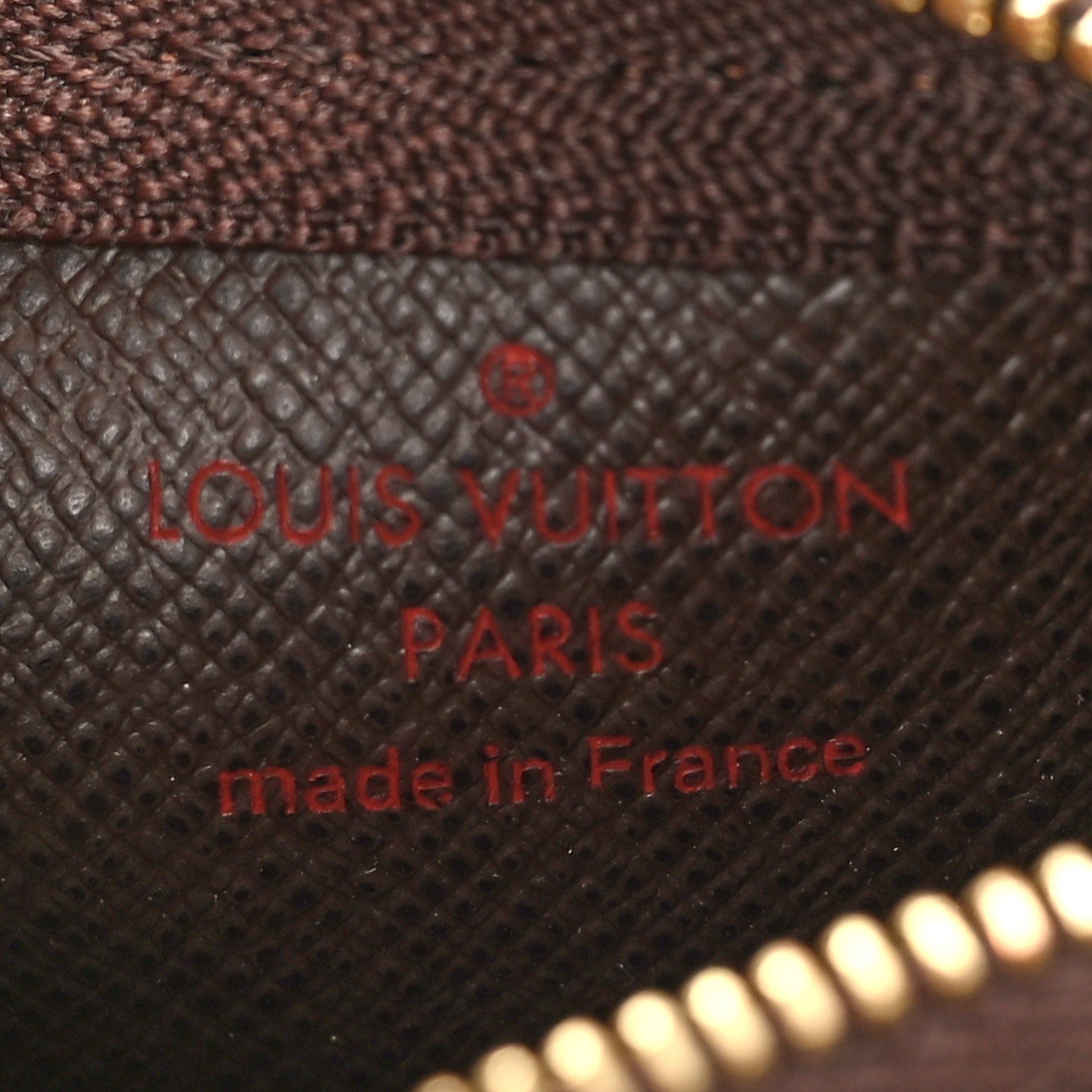 Louis Vuitton Damier Ebene Key Pouch 6 of 8