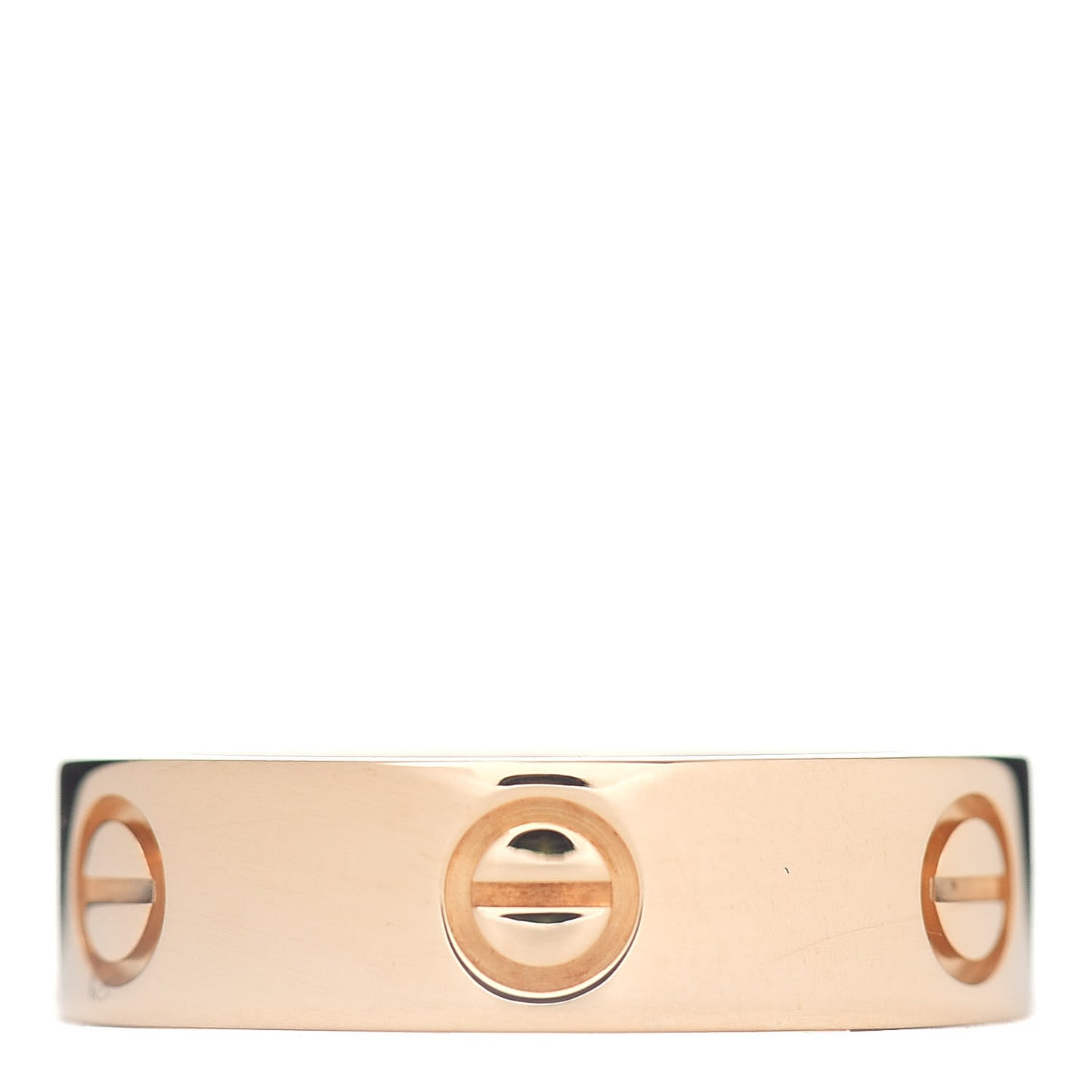 18K Yellow Gold 5.5mm LOVE Ring 54 6.75