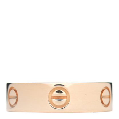 Cartier 18K Yellow Gold 5.5mm LOVE Ring 54 6.75 3 of 5