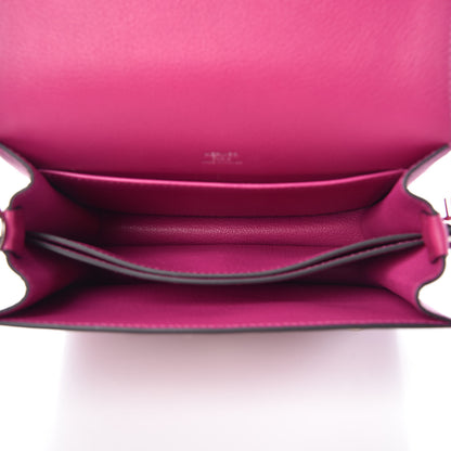 Hermes Evercolor Mini Sac Roulis Rose Pourpre 5 of 10
