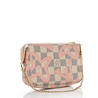 Louis Vuitton Damier Azur Tahitienne Mini Pochette Accessories 3 of 6