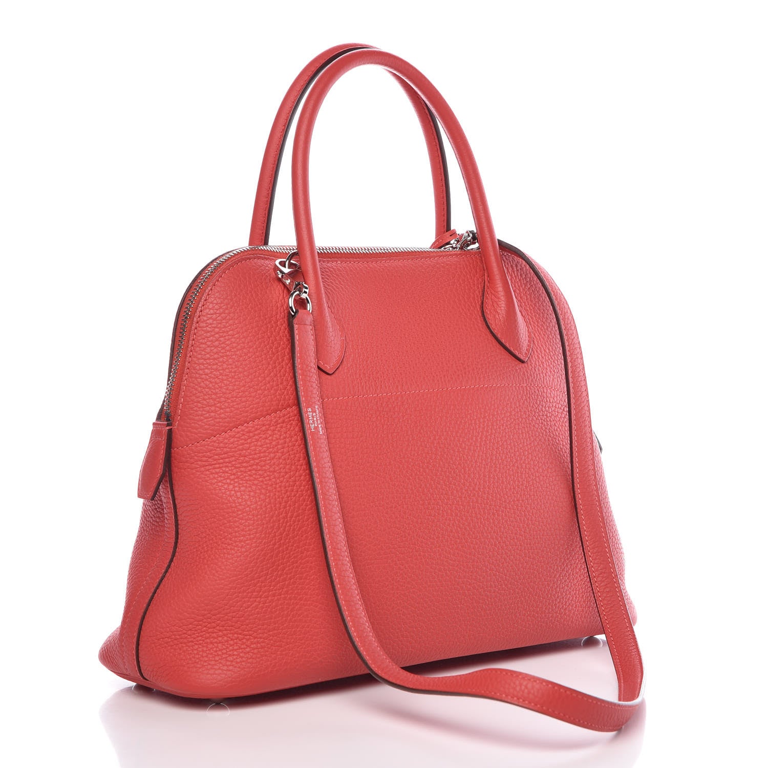 Hermes Taurillon Clemence Bolide 31 Rouge Pivoine 4 of 11