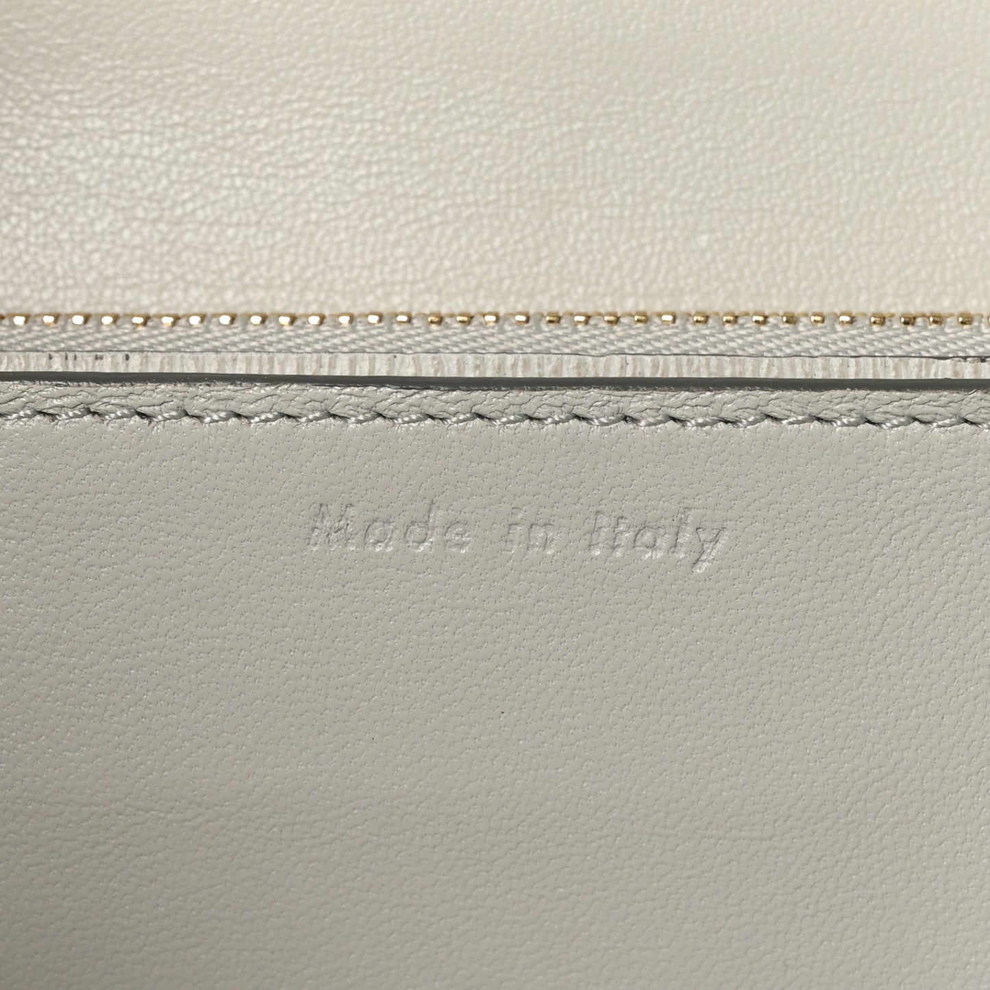 Liege Calfskin Medium Classic Box Flap Bag Pale Grey