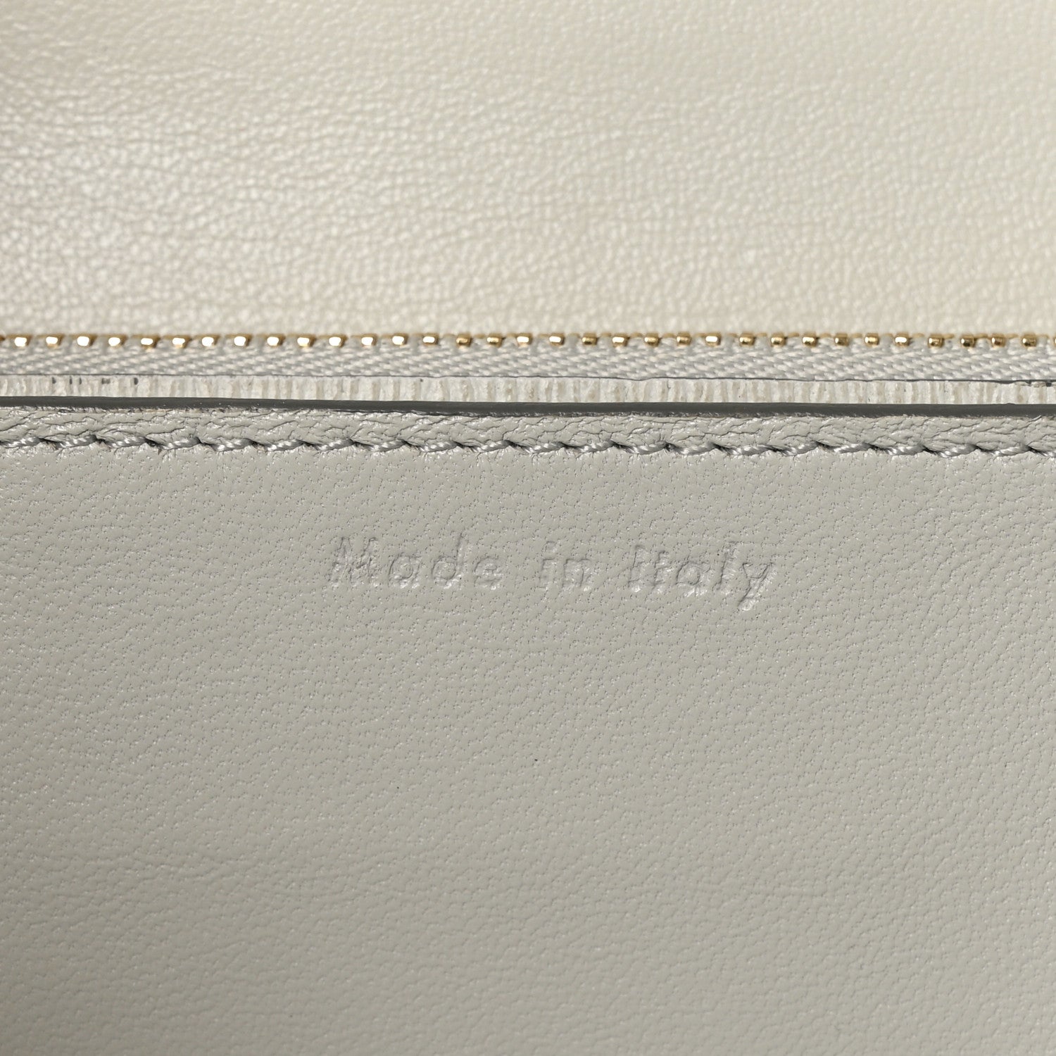 Celine Liege Calfskin Medium Classic Box Flap Bag Pale Grey 7 of 11