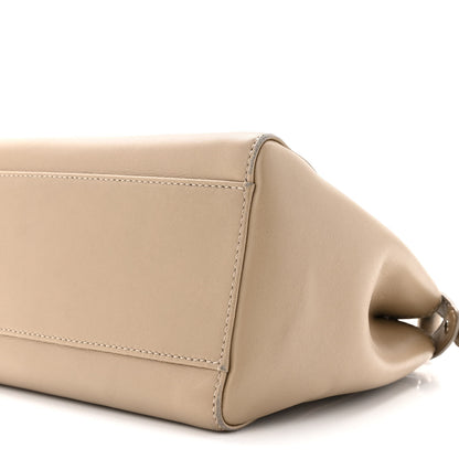 Fendi Nappa Mini Peekaboo Iconic Satchel Tortora 10 of 11
