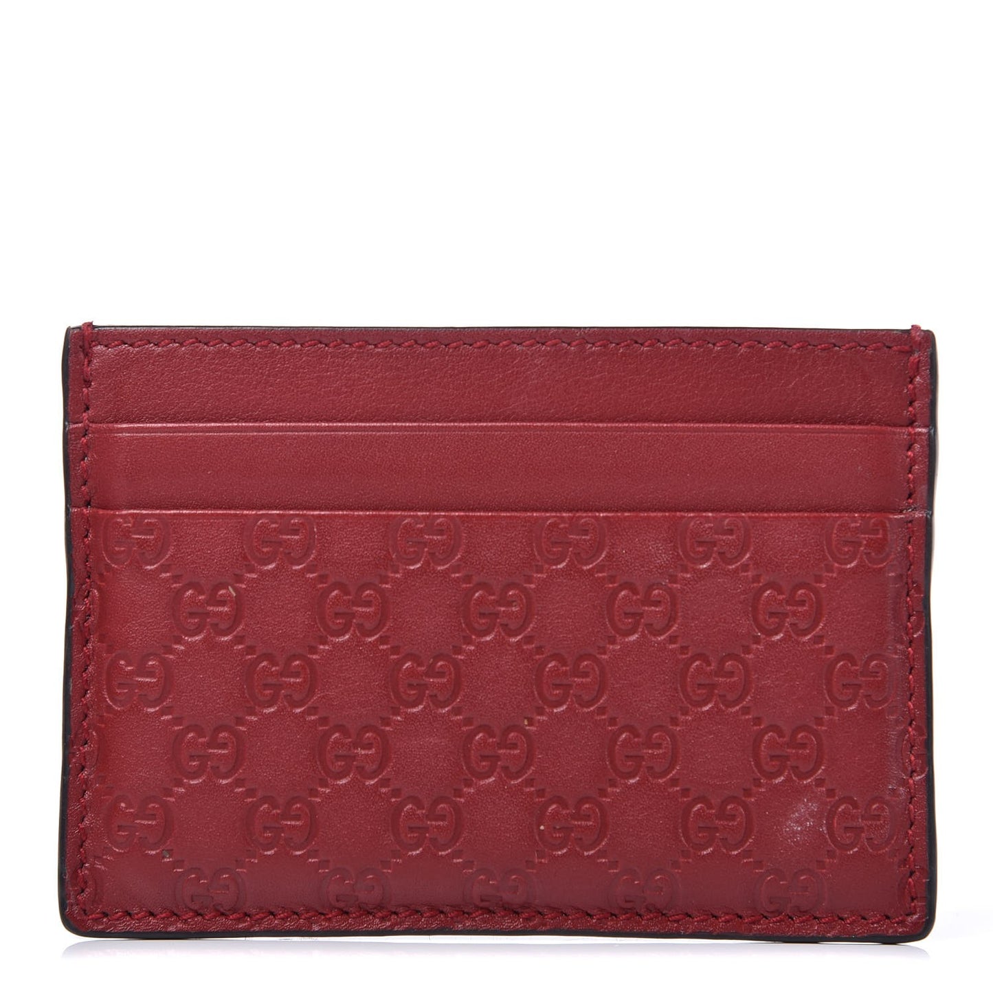 Microguccissima Card Holder Red