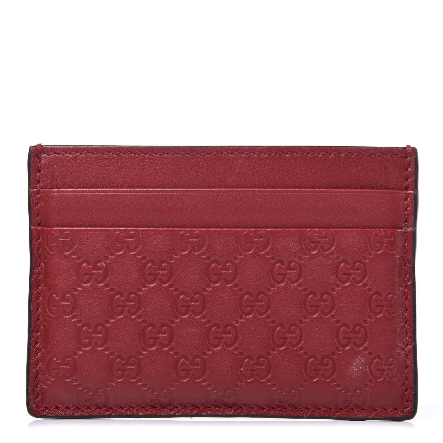 Gucci Microguccissima Card Holder Red 1 of 8