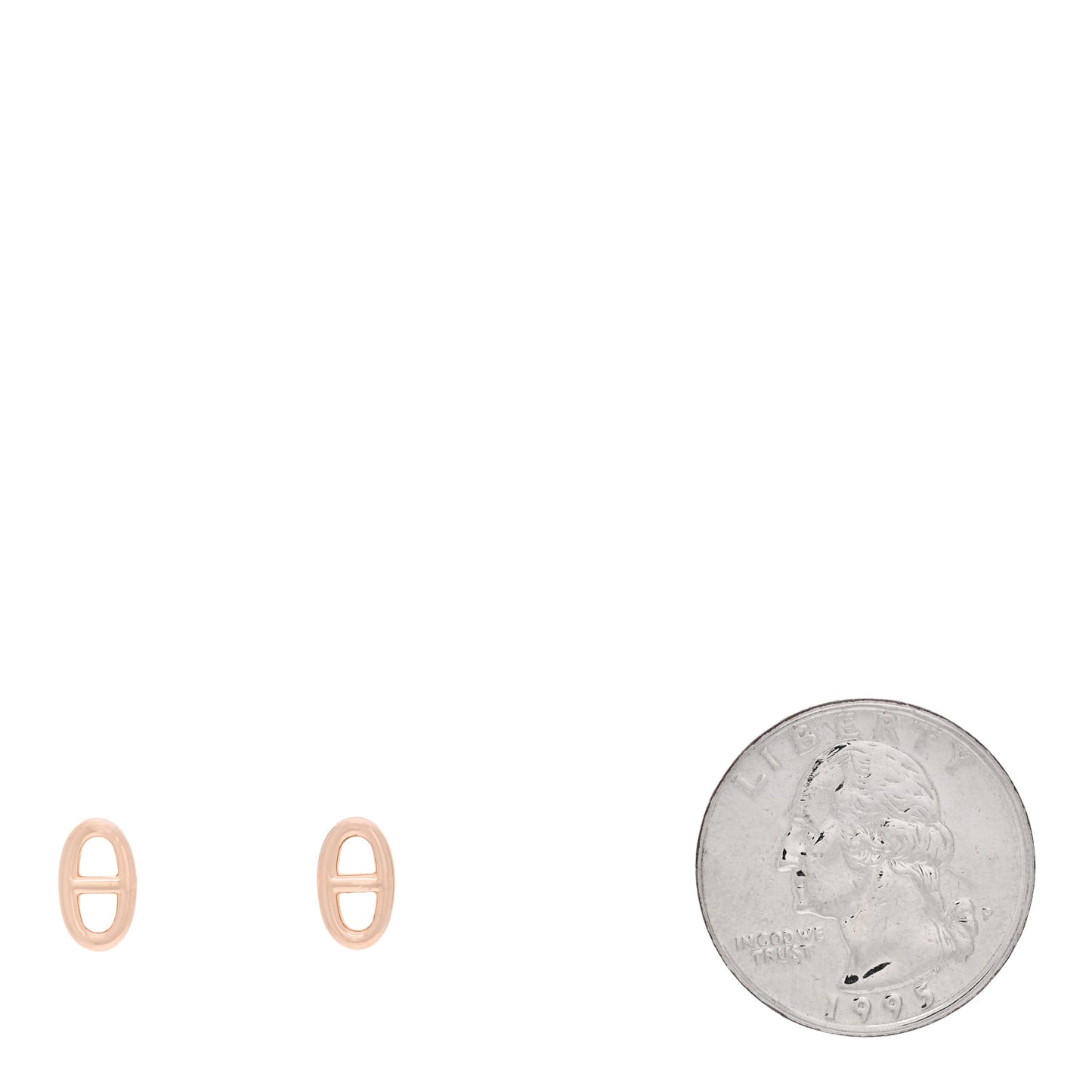 18K Rose Gold TPM Farandole Stud Earrings