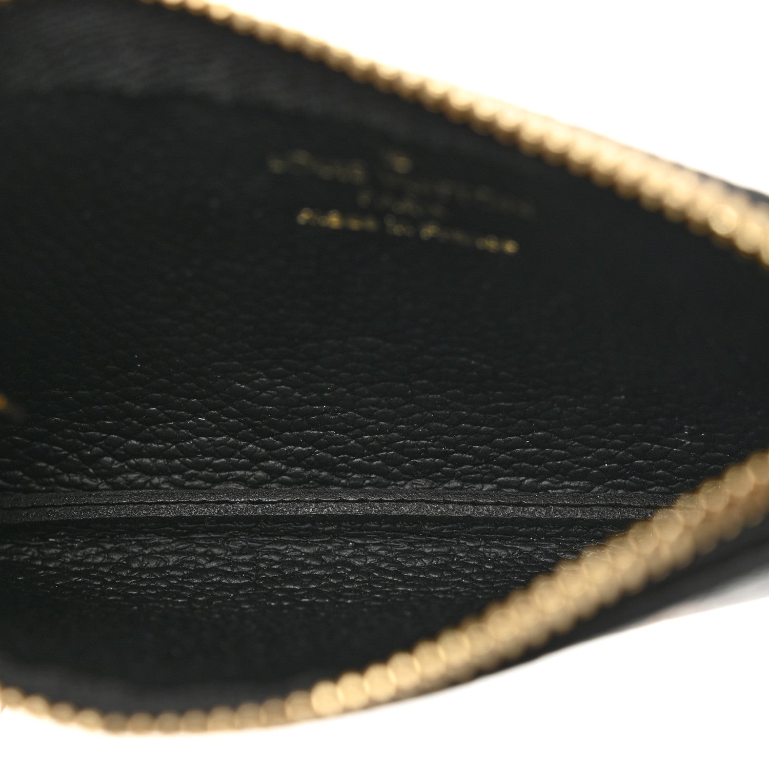 Louis Vuitton Empreinte Monogram Giant Key Pouch Black Beige 5 of 7