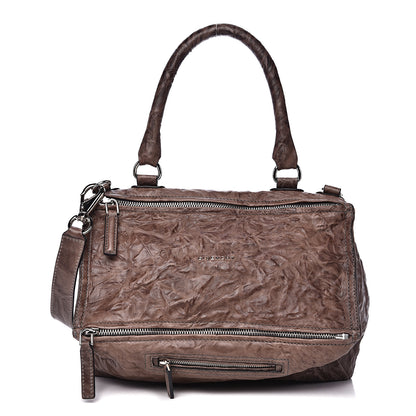 Givenchy Tumbled Sheepskin Medium Pandora Anthracite Grey 1 of 11