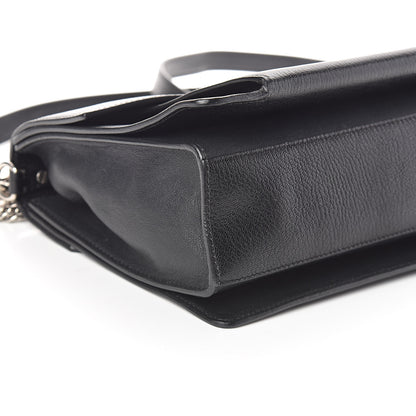 Givenchy Sugar Goatskin Medium GV3 Shoulder Bag Black 8 of 9