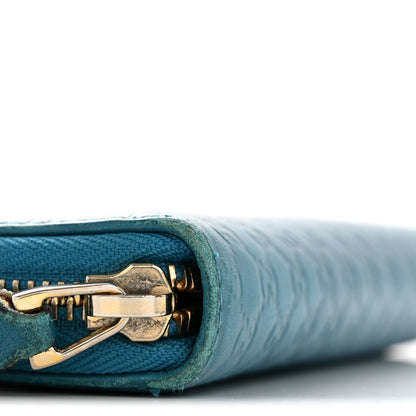 Gucci Microguccissima Zip Around Wallet Deep Cobalt 10 of 11