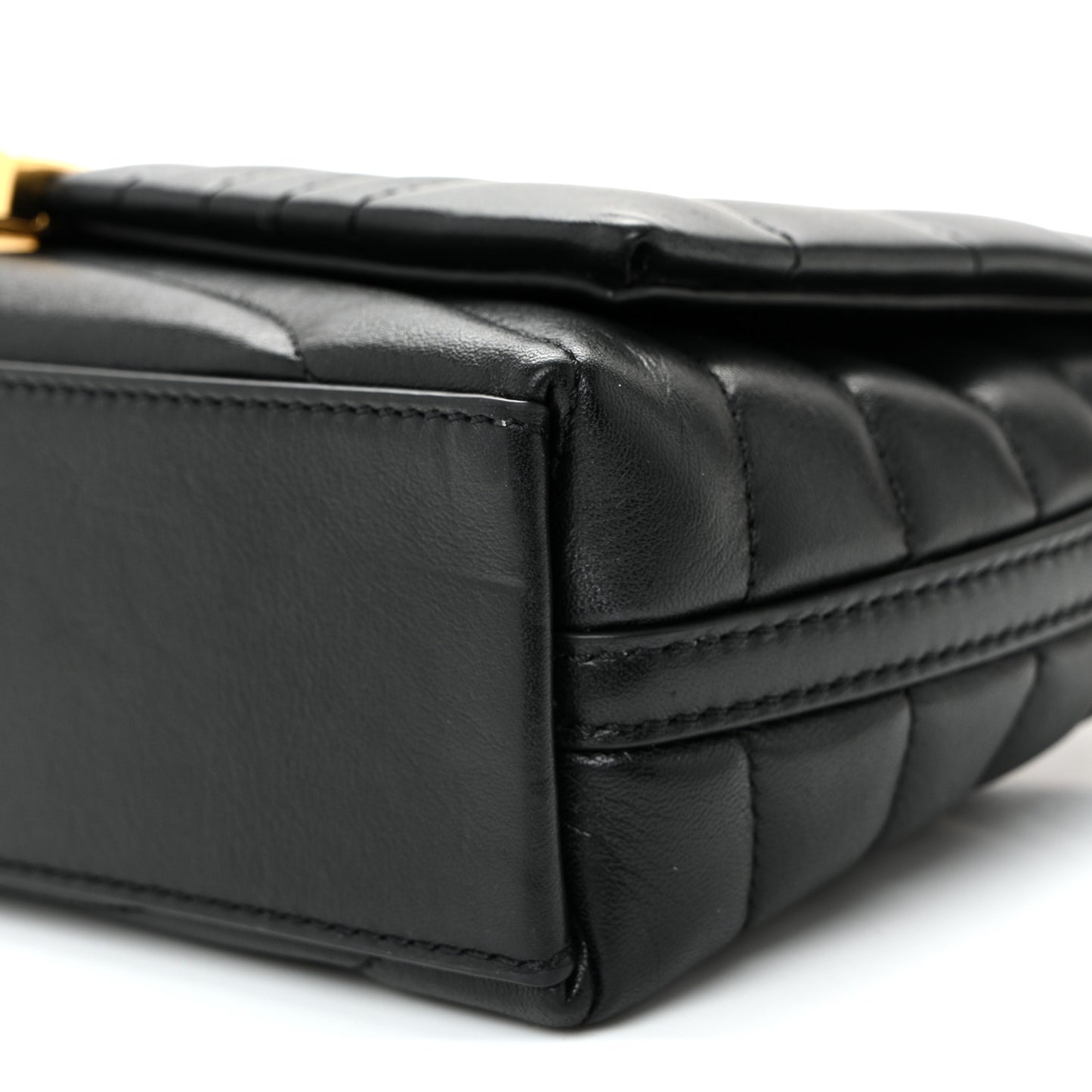 Soft Calfskin 4G Quilted Small Shoulder Bag Black