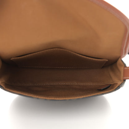 Celine Canvas Calfskin Triomphe Mini Besace Tan 5 of 11