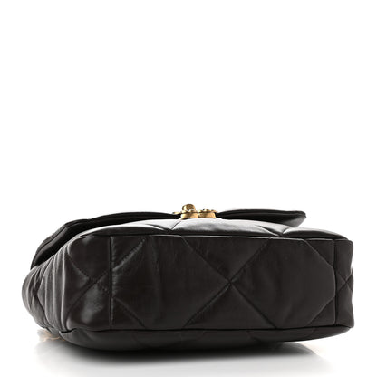 Chanel Lambskin Quilted Medium Chanel 19 Flap Dark Brown 4 of 9